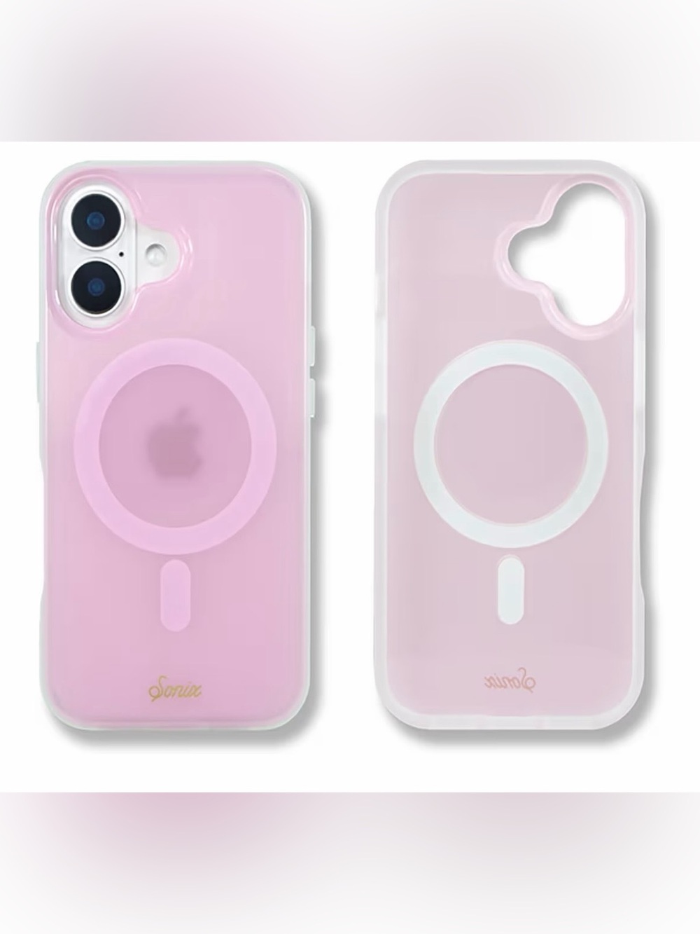 Sonix Case for iPhone 17 MagSafe Compatible Jelly Pink